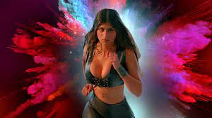 Ammoniasport mia khalifa tackles steve smith