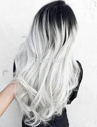 Today We Are Going To Show You The Most Prettiest Unique Combination Of Hair Color To Spice Up Your Look In The Grey Ombre Hair Hair Styles Silver Ombre Hair