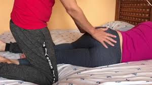 I come from work and I find her asleep