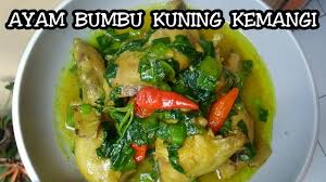 Selain dimasak bumbu kuning aneka kreasi olahan tutut keong sawah ini ada beberapa variasi yang dikembangkan bisa diolah dengan berbagai aneka kreasi bumbu saus lada hitam, tutut rebus, dimasak santan gurih, dengan. Cara Membuat Ayam Bumbu Kuning Kemangi Youtube