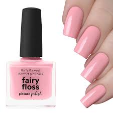 Fairy Floss Nail Polish Baby Pink Nails Picture Polish