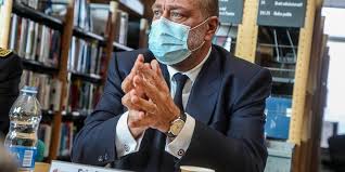 Le Ministre De La Justice Eric Dupond Moretti A Bordeaux Et Angouleme Jeudi 18 Mars
