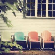 Retro Summer Chairs My Grandma Had Some Summer Chairs Color Inspiration Retro Summer