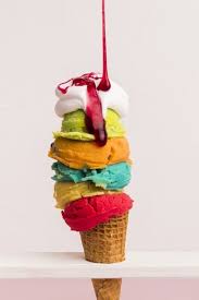 Lade Bunter Eiscremeturm Mit Sirup Kostenlos Herunter Colorful Ice Cream Summer Desserts Ice Cream Entregar la mejor de las energias para plasmar una nueva fotografia a tu medida. pinterest
