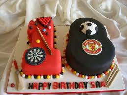 Football Birthday Cake For 18 Year Old Boy Bd Cake For Him 18th Cake 70th Birthday Cake 18th Birthday Cake