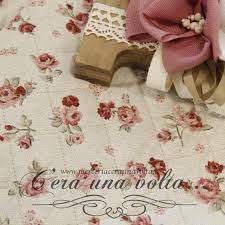 Tessuto Trapuntato Rose Tessuti Negozio Di Tessuti Trapunte Rosa