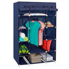 Check spelling or type a new query. Best Choice Products 13 Shelf Portable Fabric Closet Wardrobe Storage Organizer W Cover And Hanging Rod Blue Walmart Com Walmart Com
