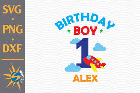 Download 10 plane mockup free vectors. 1st Birthday Boy Airplane Graphic By Svgstoreshop Creative Fabrica