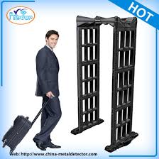 The detector is detecting metal. Walk Pass Metal Detector Security Door China Body Scaner Metal Detector Muti Zone Metal Detector Made In China Com