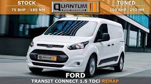 Ford Transit Connect 1 5 Tdci Tuned By Quantum Tuning Ford Transit Vehicle Warranty Nissan Pulsar