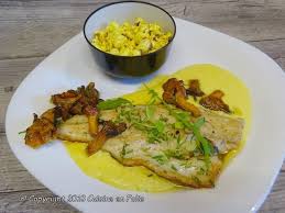 Cuisine En Folie Filet De Daurade Grille Sur Puree De Mais Et Poele De Girolles Filet De Daurade Poelee De Girolles Daurade