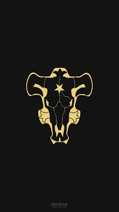 Black Bull Black Clover Wallpaper Black Clover Anime Black Clover Manga Clover Logo