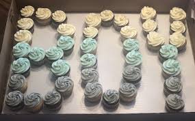 Send home one with each guest for the sweetest. Baby Shower Boy Cupcake Cake Baby Shower Desserts Boy Blue Baby Shower Cake Baby Shower Cupcakes For Boy