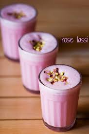Rose Lassi Recipe How To Make Rose Lassi Recipe Lassi Recipes Lassi Recipes Rose Recipes Food