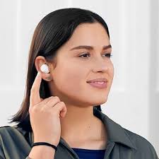 Bluetooth Neckband Headphones Wireless Headphones Tapn402bk Happy Plugs Joy  Blue