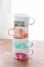 Even if you use a small, simple arrangement. 12 Diy Painted Mug Projects That Will Inspire You Shelterness
