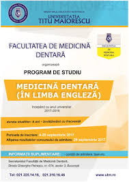 Dental Medicine In English Universitatea Titu Maiorescu