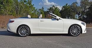 The power will be appreciated even more with a full load of passengers and baggage on a road trip. 2021 Mercedes Benz E450 4matic Cabriolet Review Test Drive Automotive Addicts