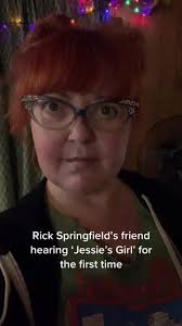 Jesse Listening to Jesse's Girl by Rick Springfield