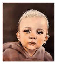 Artist selling oil paintings