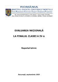 Test rapid bani #1 5 intrebari. Raport Evaluare Nationala Clasa A Vi A
