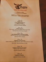 But don't worry, our italian dinner party menu won't include all of these courses! The Six Course Italian Dinner Menu And Wine Pairings Picture Of Colby Hill Inn Henniker Tripadvisor