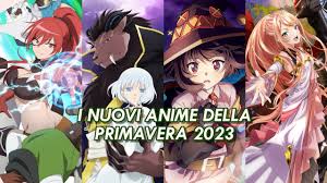 Novità Anime stagionali Primavera 2023 