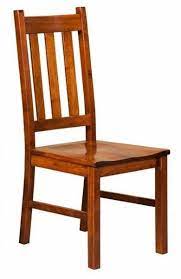 Crume solid wood slat back side chair in brown (set of 2) by red barrel studio®. Denver Mission Dining Chair From Dutchcrafters Amish Furniture