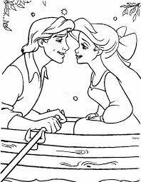 Little mermaid and prince eric coloring pages. Prince 105929 Characters Printable Coloring Pages