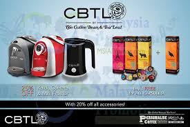 The coffee tasted great and the pods were so much simpler than the machine i received as a housewarming from my parents when i moved to la. The Coffee Bean Tea Leaf Machines Capsules Promo Offers Miri 9 Jun 2014