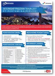 Check spelling or type a new query. Pengalaman Seleksi Internship Pertamina 2017