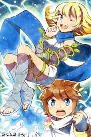 Pit And Phosphora Kid Icarus Kid Icarus Uprising Icarus