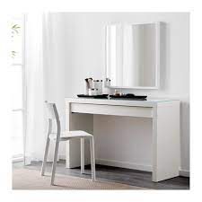 Malm Dressing Table White 47 1 4x16 1 8 Ikea Coiffeuse Ikea Ikea Malm Malm