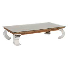 Warm brown tones reveal natural knots and graining for a distinctively found feel. Caspian Terni Reclaimed Wood Coffee Table Barker Stonehouse