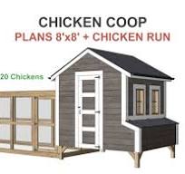 Gallinero De Madera Para 4 Gallinas, Con Corral Madera