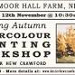 Painting Autumn pure watercolour workshop 12/11/25... event in Norwich