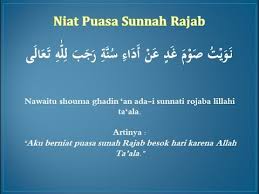 Kemudian puasa kedua, setengah badannya bersih dan menjadi putih. 49 Niat Puasa Rajab Dan Artinya 2021