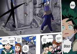 Sin embargo, donde hay infaltables villanos, siempre estamos nosotros ¡los héroes! Boku No Hero Academia Manga 212 Color By Korosenai39 On Deviantart