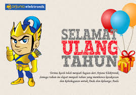 Kata Kata Ucapan Terima Kasih Ulang Tahun