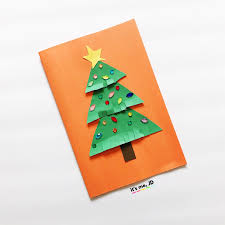 We love love love pop up card projects. 8 Diy Christmas Tree Cards That Kids Can Make