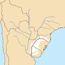 Uruguay is a country in south america. Uruguay River Map Populationdata Net