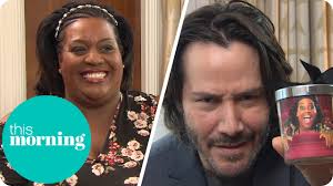 Bubbly brummie, alison hammond, has been brightening up this morning viewers' living rooms for over ten years now, most notably for her hilarious interviews with hollywood stars including hugh. Extended Alison Hammond Tests Keanu Reeves Knowledge Of Essex Slang This Morning Youtube