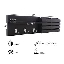 Ebern Designs Rihanne Wall Shelf And Mail Holder Reviews Wayfair