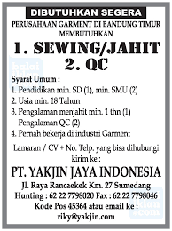 Lowongan kerja pabrik kiko sidoarjo. Lowongan Kerja Bandung Timur Lowongan Kerja Terbaru Indonesia 2021