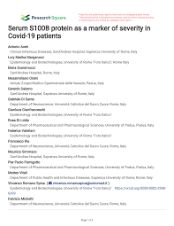 How do i know i can trust these reviews about schwan's? Pdf Serum S100b Protein As A Marker Of Severity In Covid 19 Patients