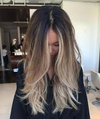 Ombre Balayage With Face Framing Highlights On Straight Hair Black Hair Balayage Hair Styles Balayage Hair