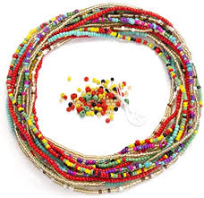 How to install african waist beads for all sizes. Amazon Com Waist Beads For Weight Loss Stretchy African Waist Beads For Women Plus Size With String And Charms Jewelry