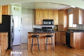 white painted kitchen cabinet reveal