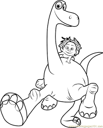 Stay with us and we come up with new pictures for you. Spot And Arlo Coloring Page For Kids Free The Good Dinosaur Printable Coloring Pages Online For Kids Coloringpages101 Com Coloring Pages For Kids