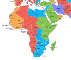 World map of physical features. Time Zones In Africa Worldatlas